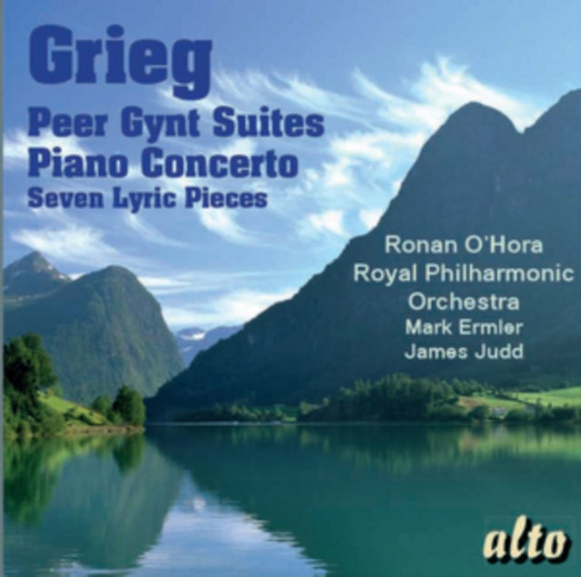 Ronan Ohora (Pno) / R.P.O / Mark Ermler / James Judd CD - Grieg: Piano Concerto / Peer Gynts Suites 1.2 / Lyric Pieces (Sel)