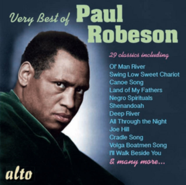 Paul Robeson CD - Very Best Of Paul Robeson: Ol' Man River. Spirituals. Canoe Song. (29 Tracks)