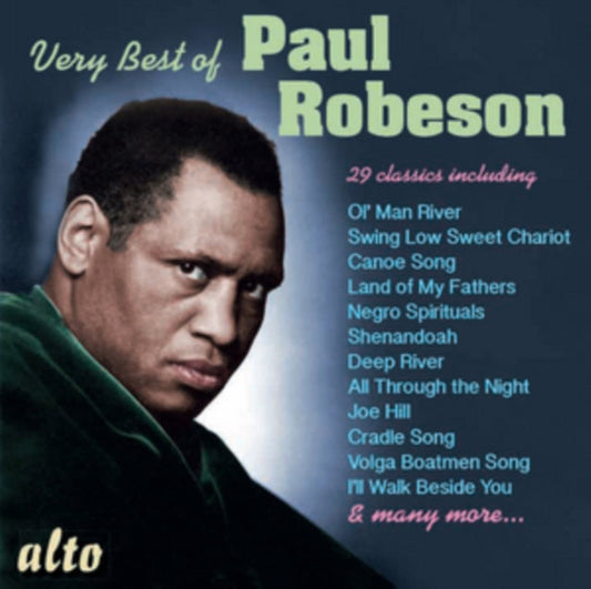 Paul Robeson CD - Very Best Of Paul Robeson: Ol' Man River. Spirituals. Canoe Song. (29 Tracks)