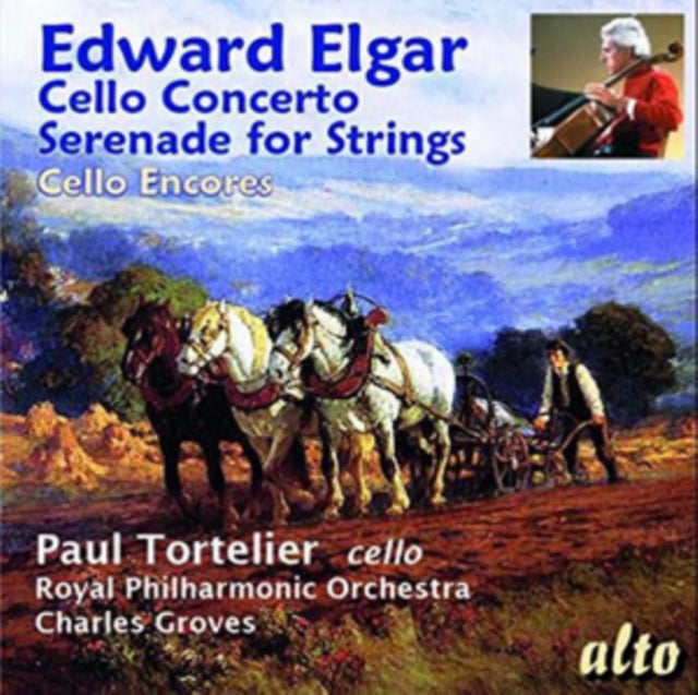 Paul Tortelier (Cello) Rpo / Groves CD - Elgar: Cello Concerto / Serenade / Dvorak Romance / Tchaik: Rococo Vars