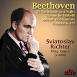 Sviatoslav Richter / Leonid Kogan (Mozart) CD - Beethoven: Diabelli Variations / Mozart Violin Sonata K