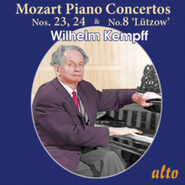 Wilhelm Kempff / Bpo / Leitner CD - Mozart Piano Concertos 23. 24. 8 Lutzow