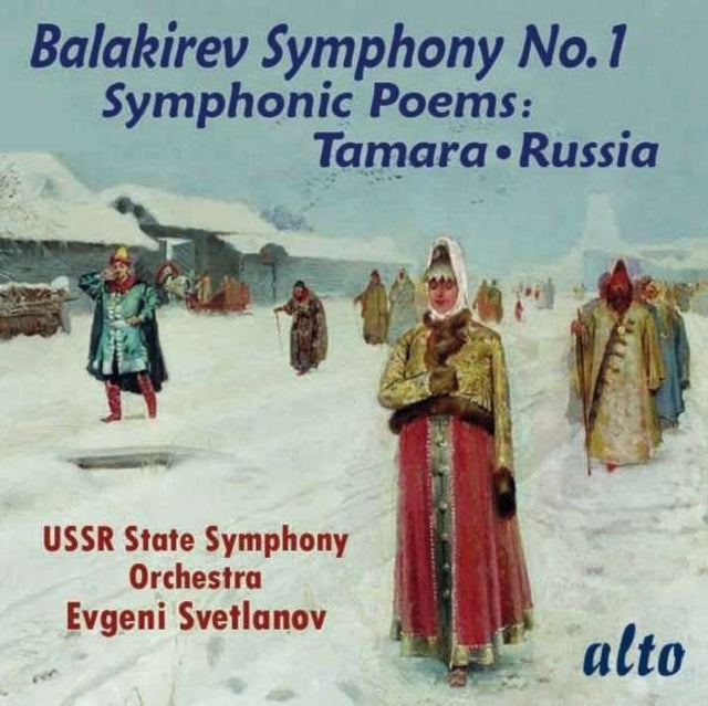 Ussr Symphony / Evgeni Svetlanov CD - Balakirev: Symphony No.1 / Russia / Tamara