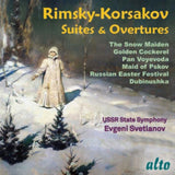 Ussr Symphony / Evgeni Svetlanov CD - Rimsky-Korsakov: Suites & Overtures Incl Snow Maiden. May Night. Golden Cockerel Etc Etc