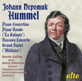 Martin Galling (Pno) Georg Zukerman (Bassoon) Collegium Con Basso CD - Johann Nepomuk Hummel Collection
