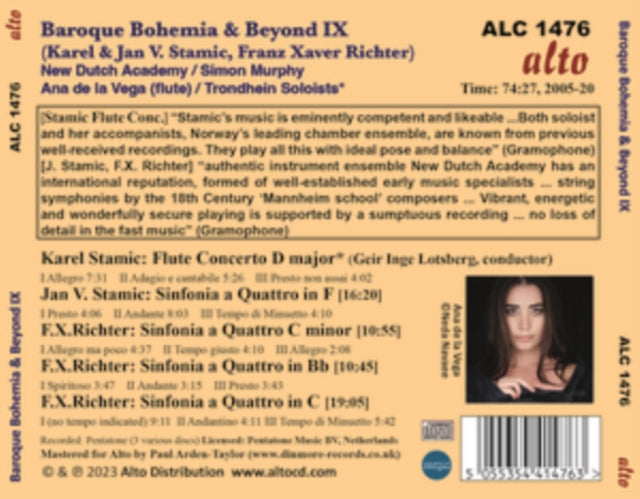 Ana De La Vega CD - Baroque Bohemia & Beyond: Ix