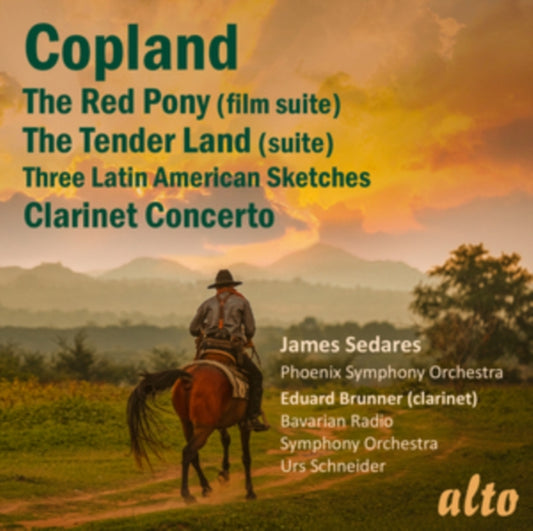 James Sedares CD - Copland The Red Pony Clarinet Concerto