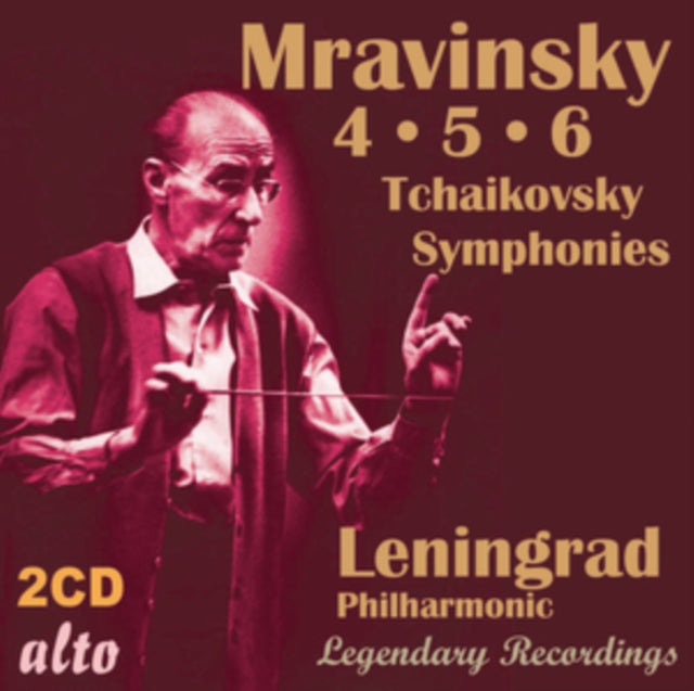 Leningrad Philharmonic Orchestra / Yevgeni Mravinsky CD - Piotyr Tchaikovsky (1840-93): Symphonies 4. 5. 6
