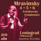 Leningrad Philharmonic Orchestra / Yevgeni Mravinsky CD - Piotyr Tchaikovsky (1840-93): Symphonies 4. 5. 6