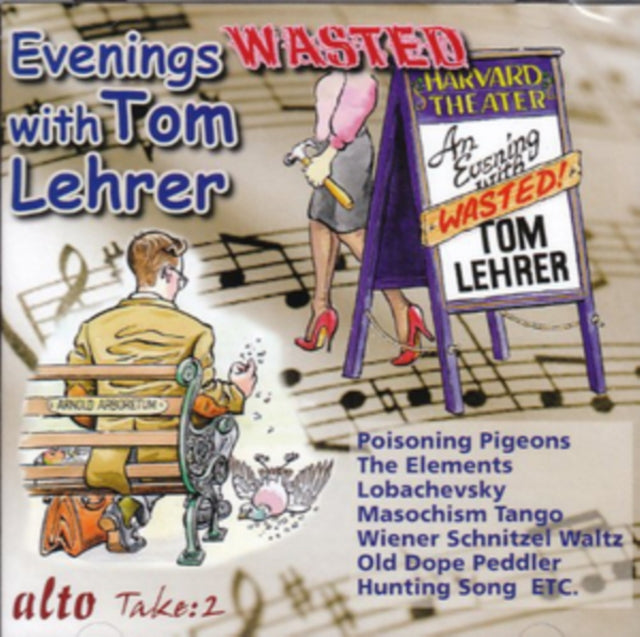 Tom Lehrer CD - Tom Lehrer Evenings Wasted With....(All The Hits)