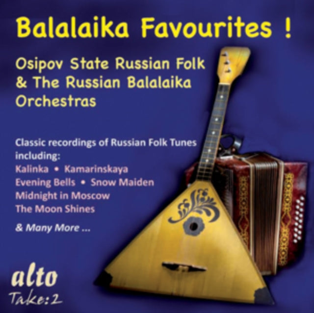 Osipov Russian Folk Orch / Russian Balalaika Orch CD - Balalaika Favourites ! Russian Folk Favs Tunes