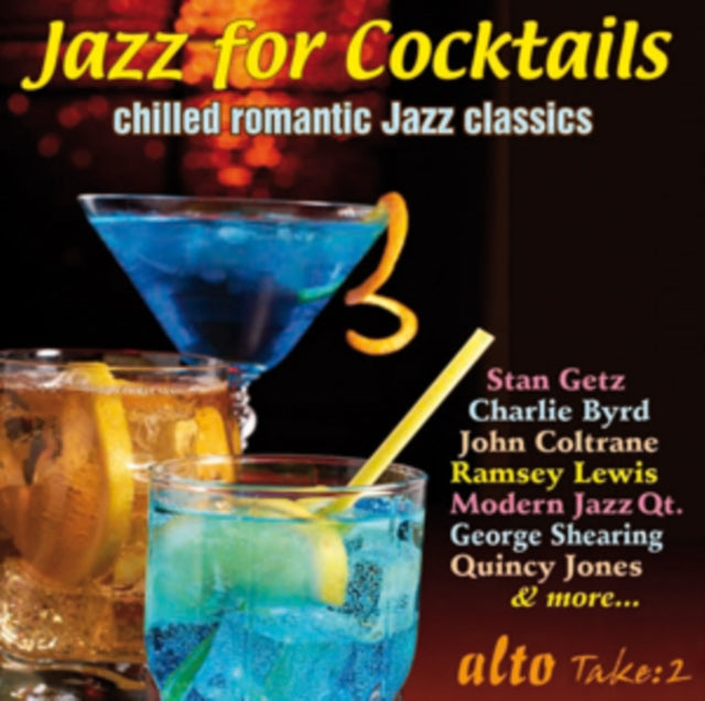 Getz / Gilberto / Coltrane / Ramsey Lewis / Shearing / Brubeck CD - Jazz For Cocktails 3 / Desafinado / My Favorite Things / Smoke Gets..