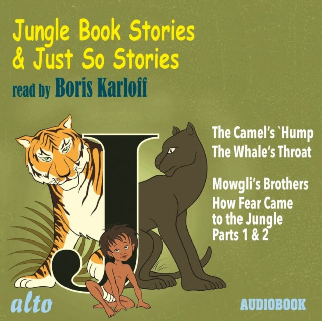 Boris Karloff CD - Jungle Book & Just So Stories...
