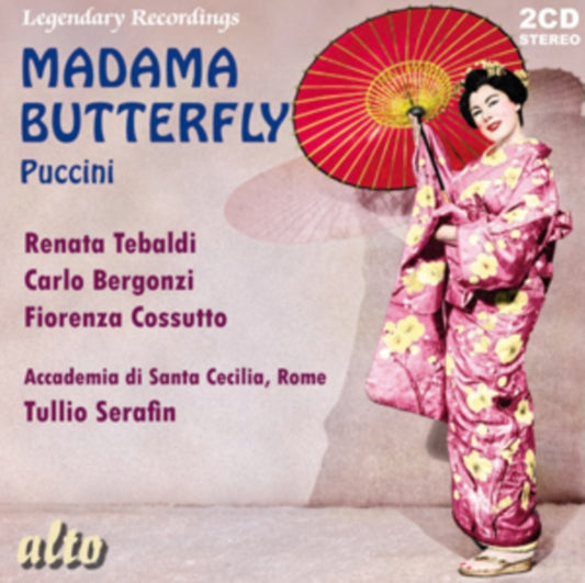 Tebaldi / Bergonzi / Rome / Serafin CD - Puccini Madama Butterfly (Stereo)