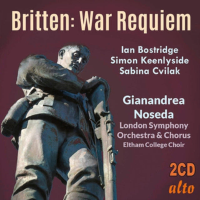 Bostridge / Keenlyside / Noseda / Lso CD - Britten: War Requiem