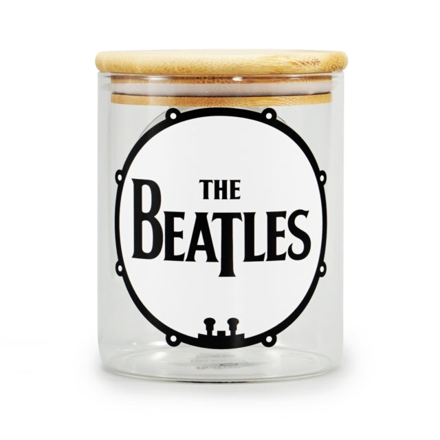 Beatles Storage Box - Storage Jar Glass (750Ml) - The Beatles (Logo)