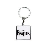 Beatles Keyring Metal - Keyring Metal - The Beatles - Logo (White)