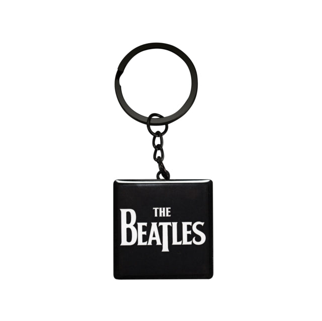Beatles Keyring Metal - Keyring Metal - The Beatles - Logo (Black)