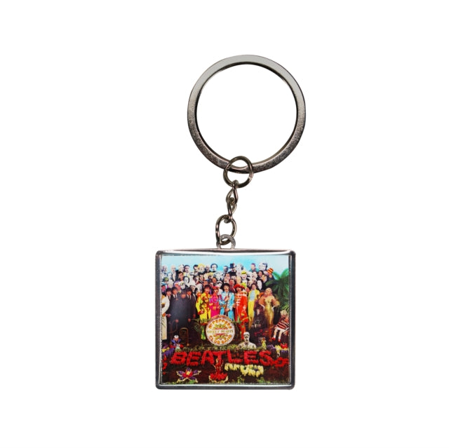 Beatles Keyring Metal - Keyring Metal - The Beatles - Sgt. Pepper