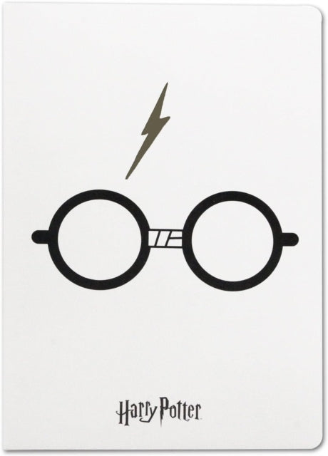 Harry Potter Notebook A5 - Harry Potter Lightning Bolt A5 Notebook (Flex)