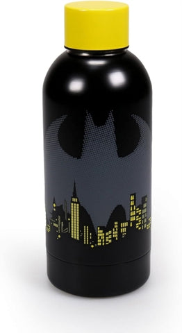 Dc Comics Drink Bottle - Batman Gotham City Water Bottle (Metal) 400Ml