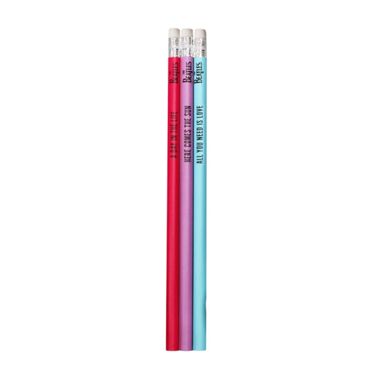 The Beatles Pencil Set - Pencils Set of 3 - The Beatles