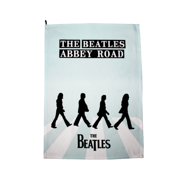 Beatles Tea Towel - Tea Towel (Recycled Cotton) - The Beatles (Abbey Road)
