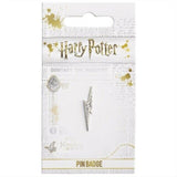 Harry Potter Badge Pin Metal - Lightning Bolt Pin Badge With Crystals
