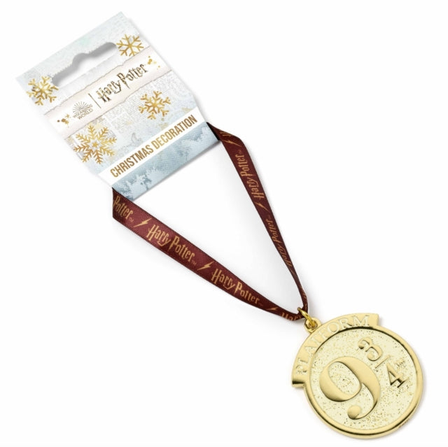 Harry Potter Decoration - Harry Potter Platform 9 3/4 Pendant Christmas Decoration