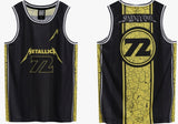 Metallica Amplified Basketball Jersey - Seventy Two