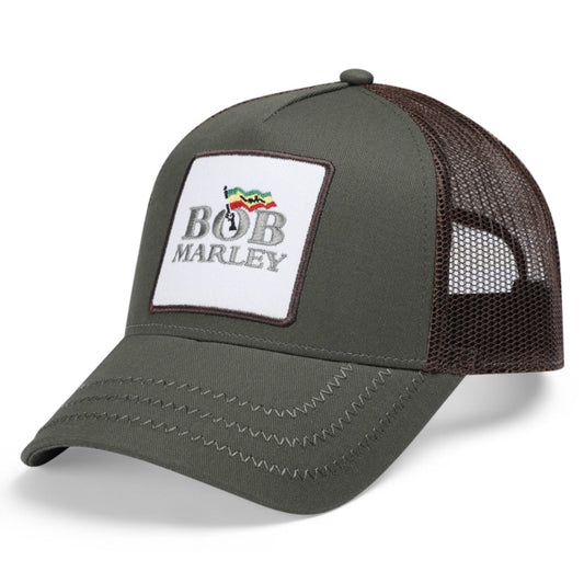 Bob Marley Amplified Trucker Cap - Logo