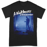 Nightmare On Elm Street T Shirt - Freddy Is Waiting Large Black T-Shirt