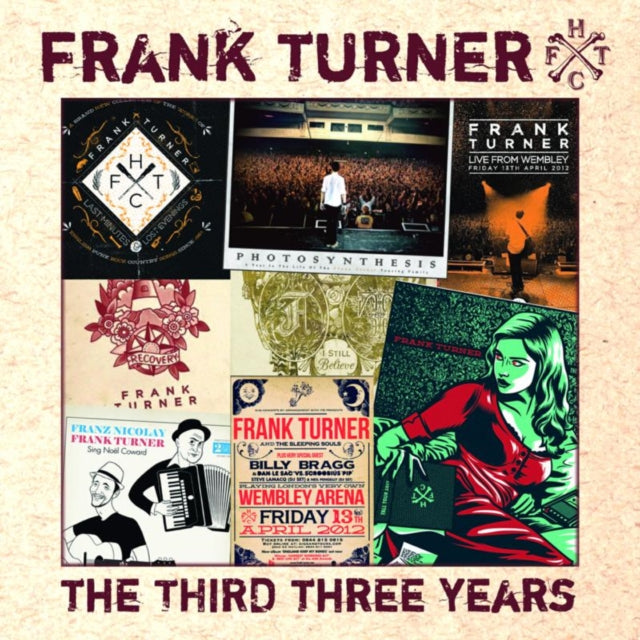 Frank Turner CD - The Third Three Years