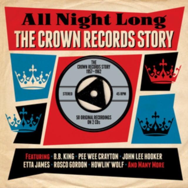 Various Artists CD - All Night Long - The Crown Records Story