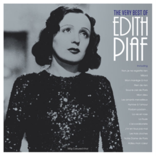 Edith Piaf LP - The Very Best Of (Clear Vinyl)