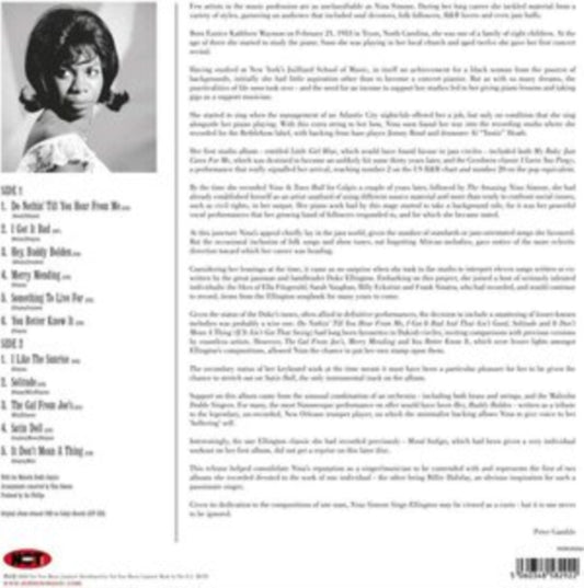 Nina Simone LP - Sings Duke Ellington (White Vinyl)