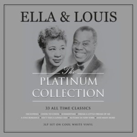 Ella Fitzgerald & Louis Armstrong LP - The Platinum Collection (White Vinyl)