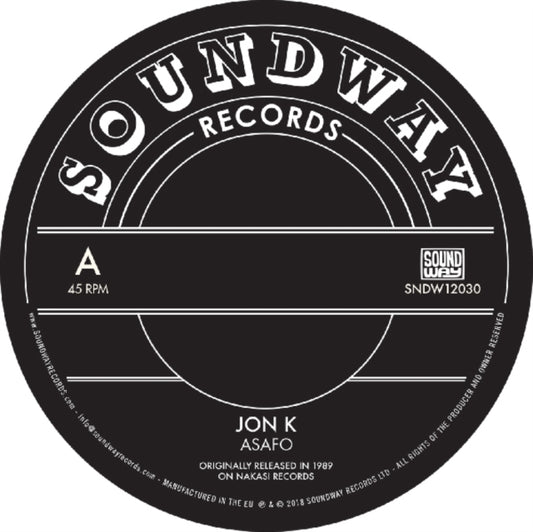 Jon K / Pat Thomas LP - Asafo / Enye Woa