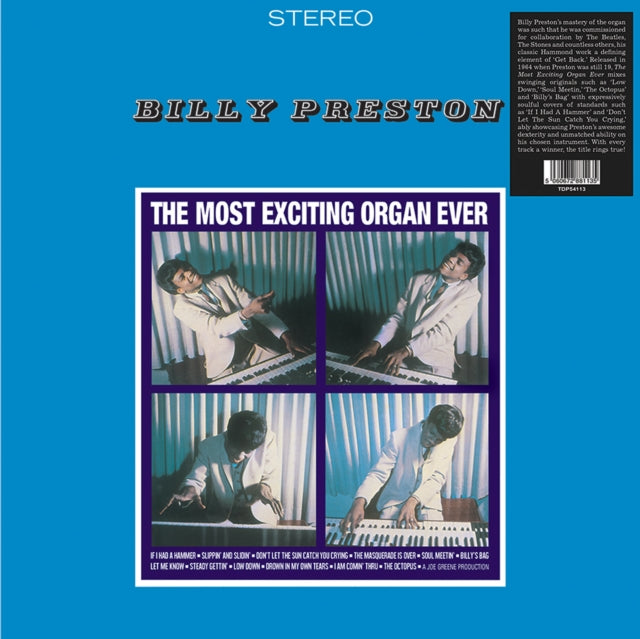 Billy Preston LP - The Most Exciting Organ Ever