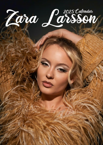 Zara Larsson Calendar - Zara Larsson 2025 Calendar