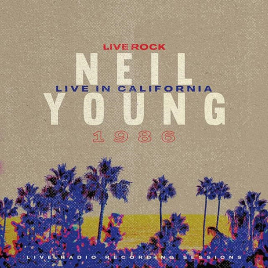 Neil Young LP - Live In California 1986