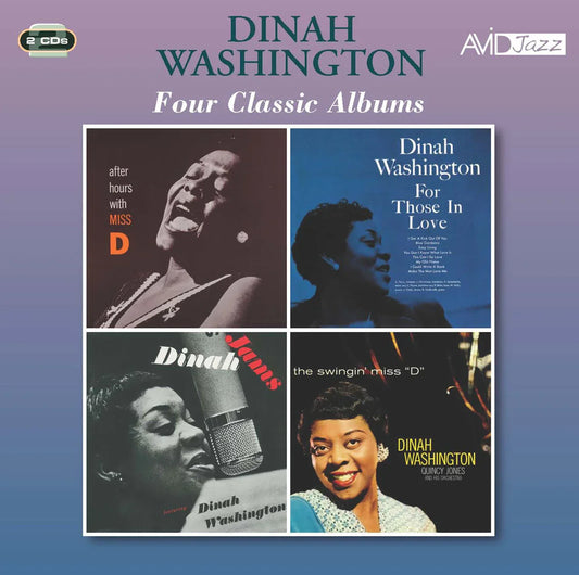 Dinah Washington CD - Four Classic Albums