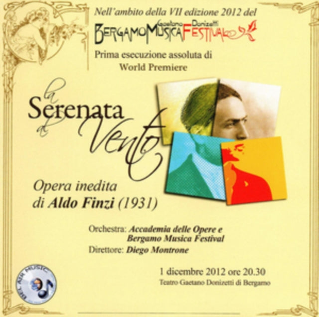 Shirelle Dashevesky / Accademia Delle Opere E Bergamo Music Festival & Diego Montrone CD + DVD - Aldo Finzi: La Serenata Al Vento