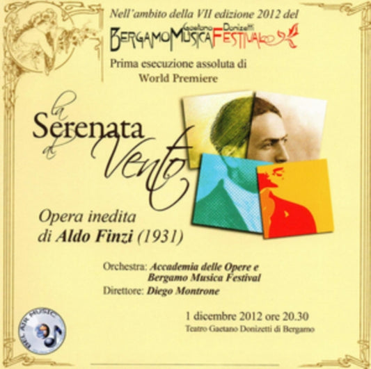 Shirelle Dashevesky / Accademia Delle Opere E Bergamo Music Festival & Diego Montrone CD + DVD - Aldo Finzi: La Serenata Al Vento