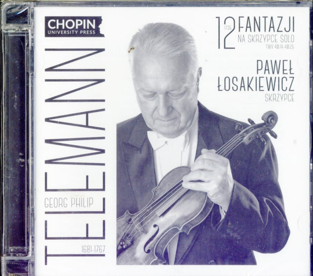 Pawel Losakiewicz CD - Telemann: 12 Fantazji Na Skrzypce Solo (1735)