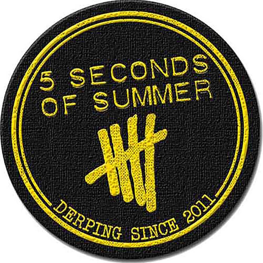 5 Seconds of Summer Patches-Woven Sew On - Sour Tour | Buy Now For 9.99
