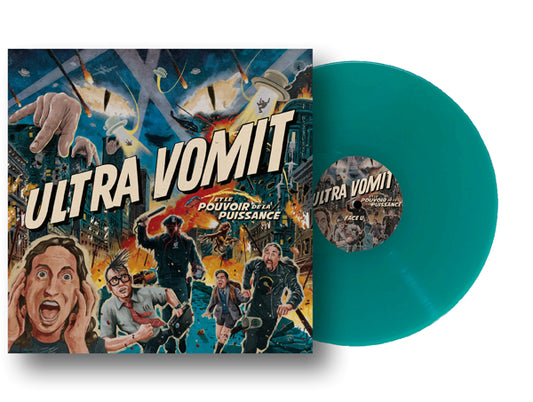 Ultra Vomit LP - Ultra Vomit Et Le Pouvoir De La Puissance (Petrol Transparent)