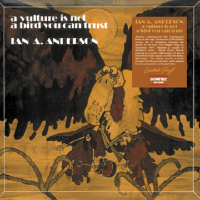 Ian A. Anderson LP Vinyl Record - A Vulture Is Not A Bird You Can Trust