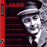 Boursin/Vanzo/Savignol CD - Lakme (Paris 1961)
