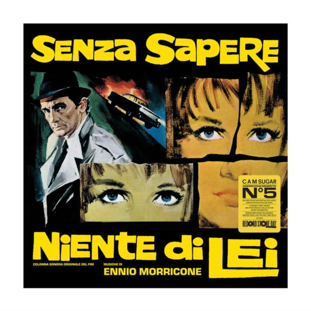 Ennio Morricone LP Vinyl Record - Senza Sapere Niente Di Lei (Yellow Vinyl) (Rsd 20. 23)